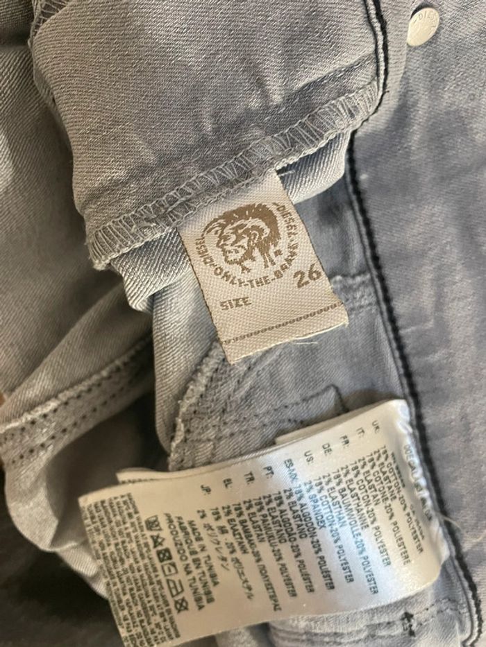 Jegging slim w26 diesel noir - photo numéro 8