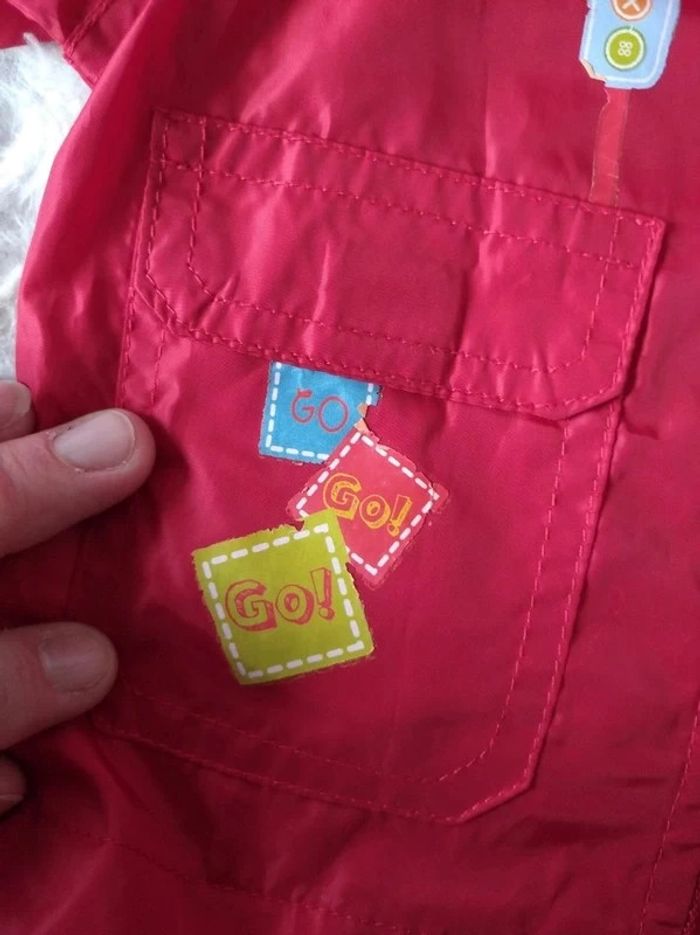 Imperméable veste blouson à capuche Garçon 6 mois Cars Disney Baby - photo numéro 15