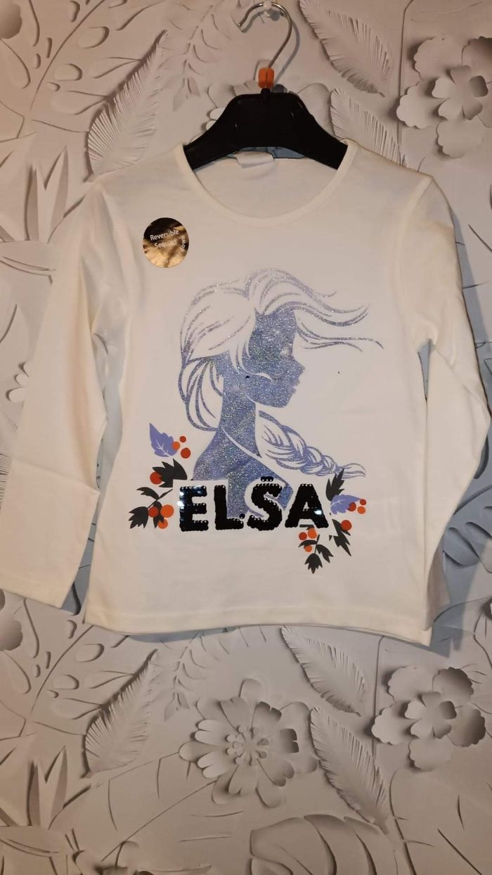 Tee-shirt reine des neiges