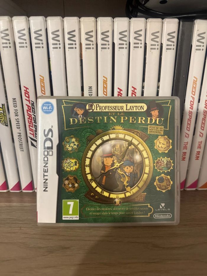 Professeur Layton et le destin perdu jeu ds