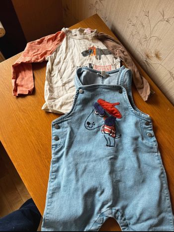 Ensemble salopette 18 mois