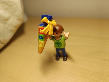 Écolier Playmobil et sa récompense scolaire 🧒🏽🎁🏫