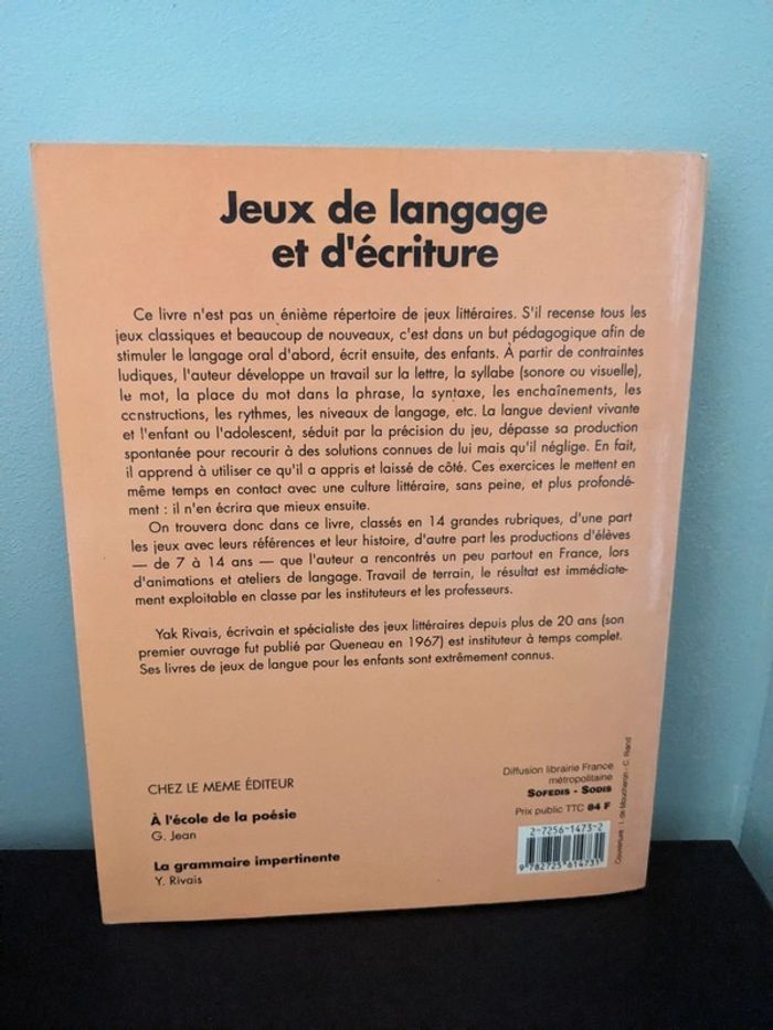 Jeux de langage et d'écriture - photo numéro 2