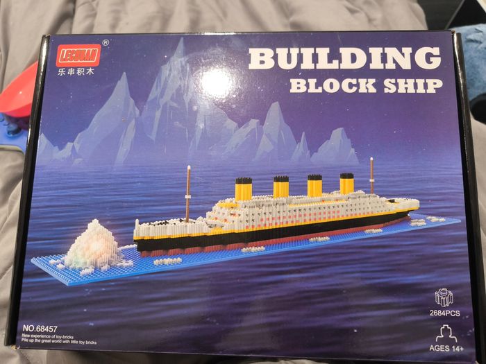 Bloc de construction titanic