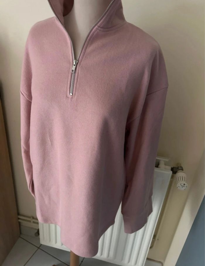 Pull camionneur oversize, rose, Asos - photo numéro 5