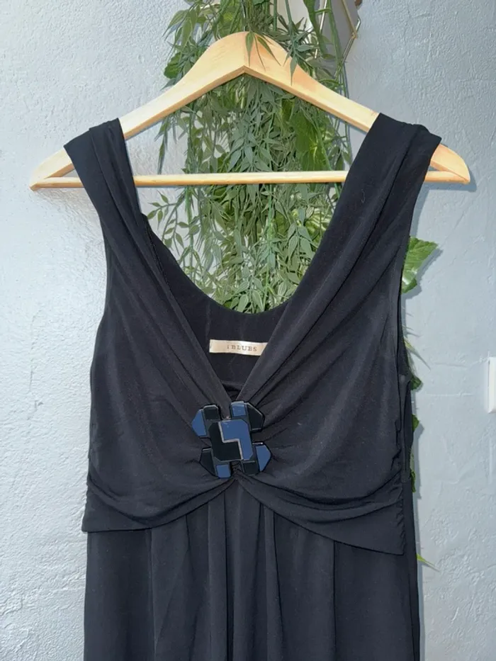 robe de soirée ~ i blues ~ taille 38 - photo numéro 2