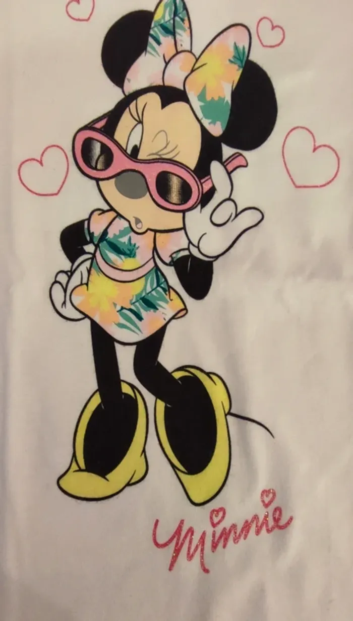T-shirt Minnie 10A - photo numéro 3