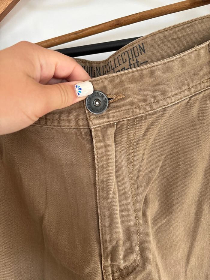 Jean léger marron OWK taille 48 - photo numéro 3