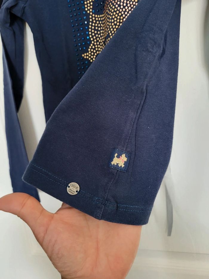 T-shirt manche longue Chipie 8 ans - photo numéro 2