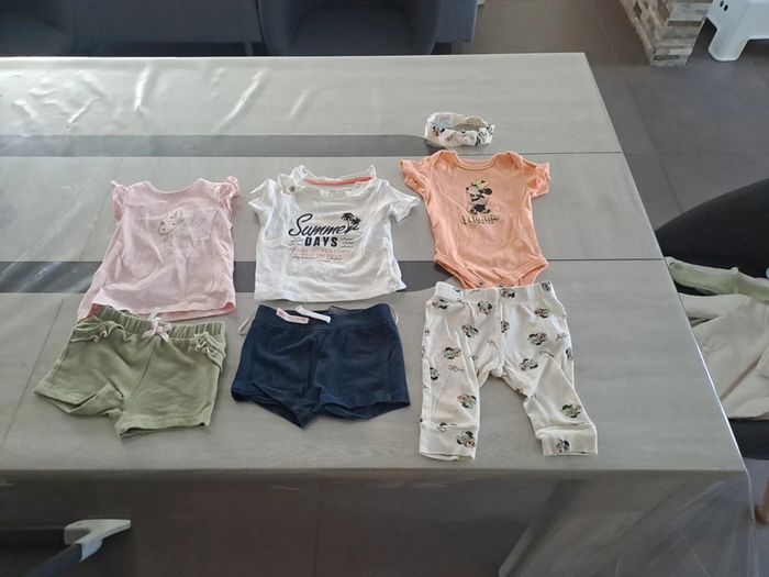 Lot ensemble bébé fille