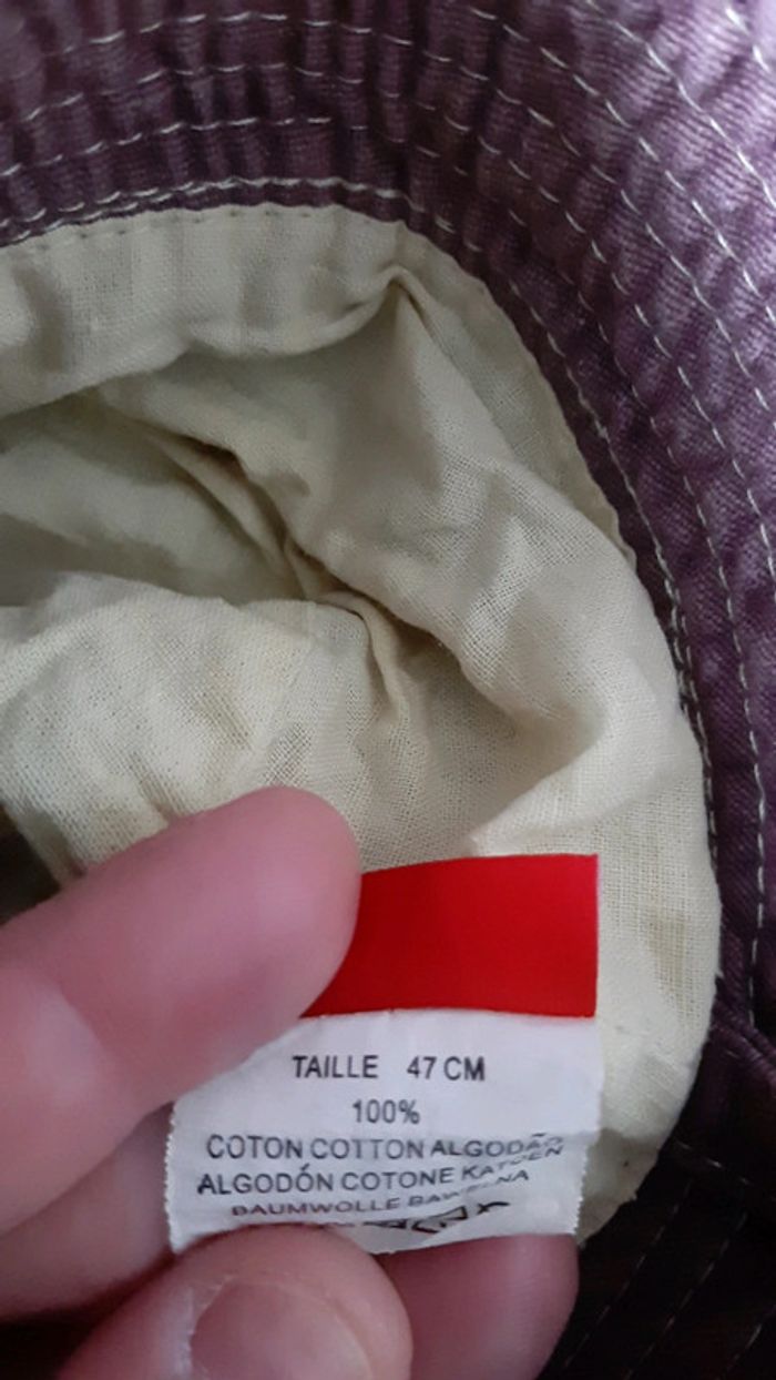 Chapeau fille 100% coton - photo numéro 4