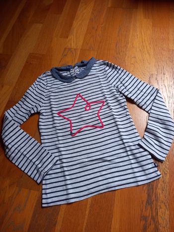 Tee-shirt manches longues okaidi 10 ans