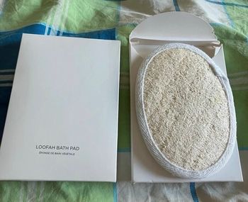 Eponges végétales bain ou douche 