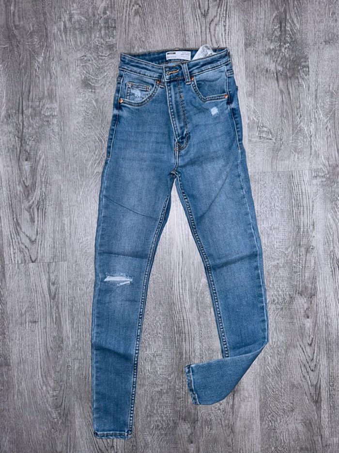 Jean skinny super High Waist
