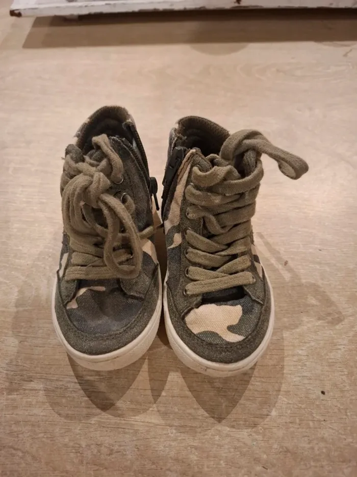 Basket style militaire