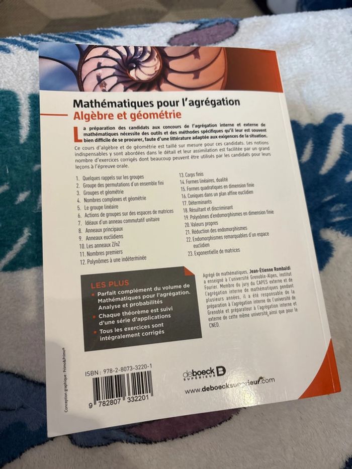 Mathématiques pour l’agrégation - algèbre et géométrie 2edition - photo numéro 2