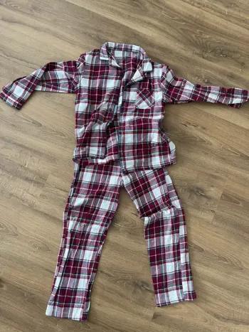 Pyjama à carreaux, Vertbaudet, famille