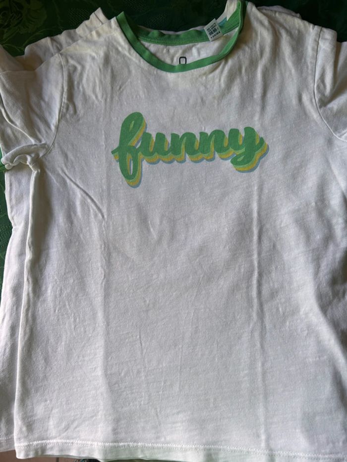 Lot de 5 t-shirts 8 ans garçon Okaïdi - photo numéro 2