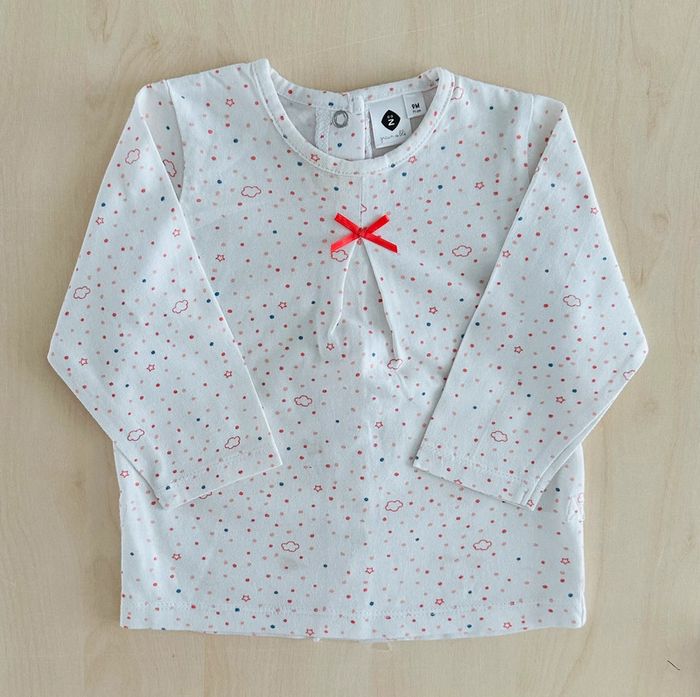 Pyjama 2p taille 9 mois 71 cm fille - photo numéro 4