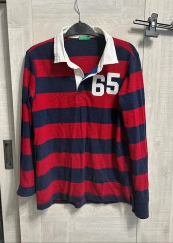 Polo manches longues taille 8/9 ans