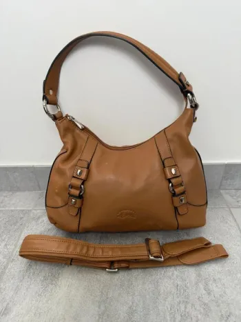 Sac à main Francinel en cuir brun très bon état