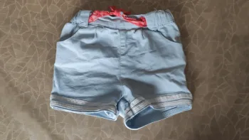 Short jean bébé fille 24 mois
