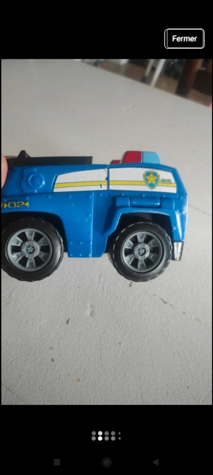 Voiture Pat patrouille j2