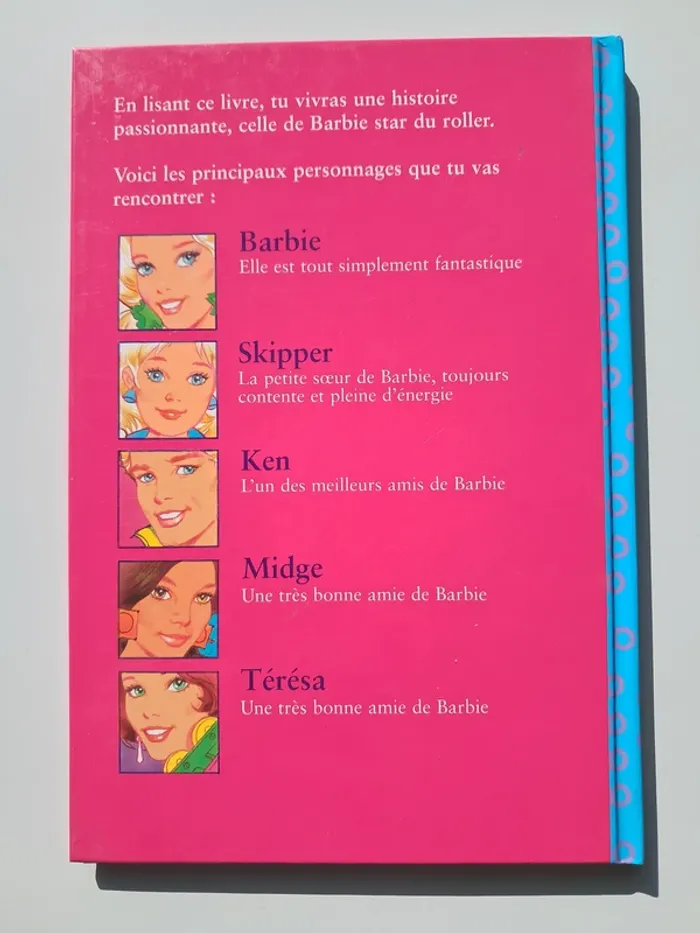 Livre Barbie Star du Roller - photo numéro 4