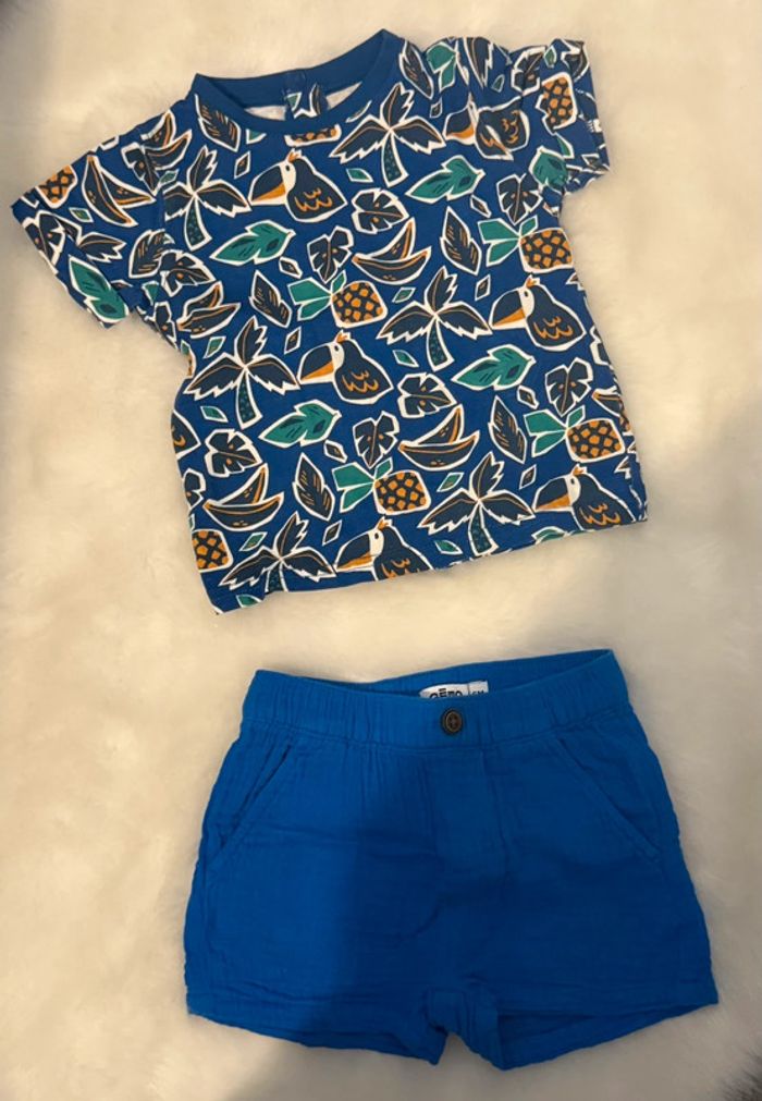 Ensemble bébé été