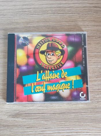 Jeux vidéo PC Nestor Chapo L'affaire de l'oeuf Magique / Sybex - 3 à 10 ans