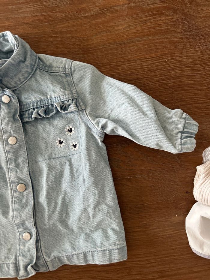 Veste en jean minie - photo numéro 2