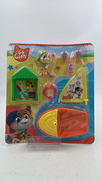 Coffret figurine + accessoires 44 Chats Rainbow neuf