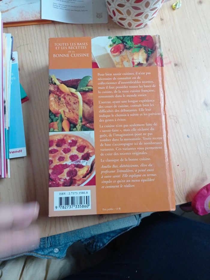 Livre toutes les bases et les recettes de la bonne cuisine - photo numéro 4
