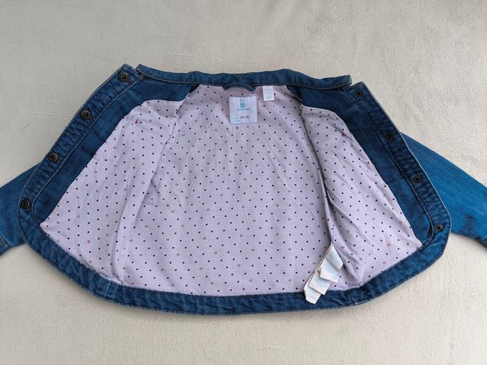 Veste en jean fille Obaibi 3 ans - photo numéro 4