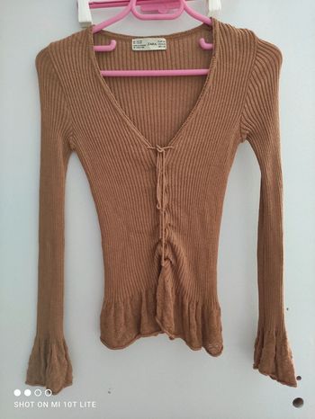 Pull marron Zara