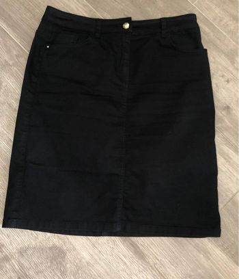 Jupe crayon noire Caroll Taille 38