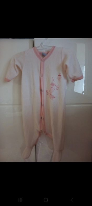 Grenouillère bébé fille