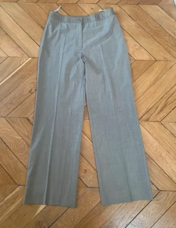 Pantalon de costume marron glacé
