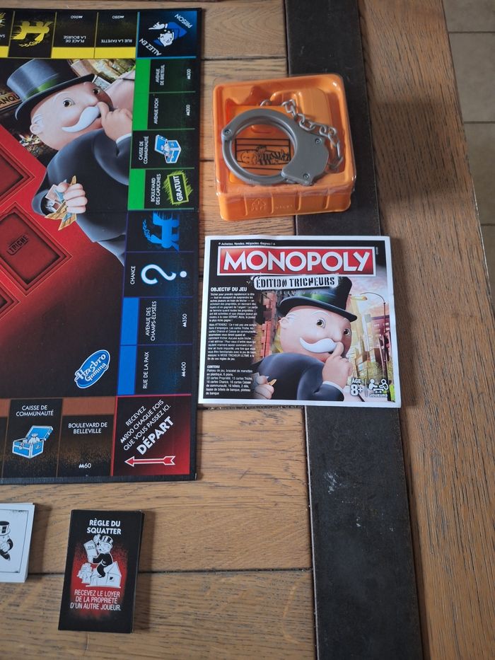 monopoly édition tricheurs jeu de société neuf hasbro - photo numéro 4