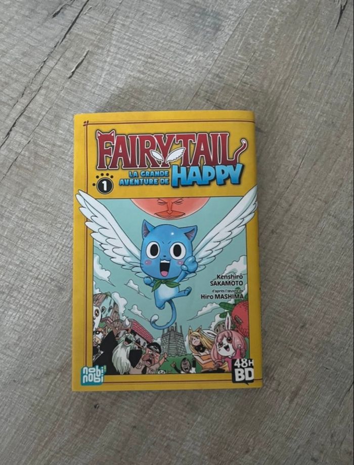 Manga fairy tail les aventures d’Happy tome 1