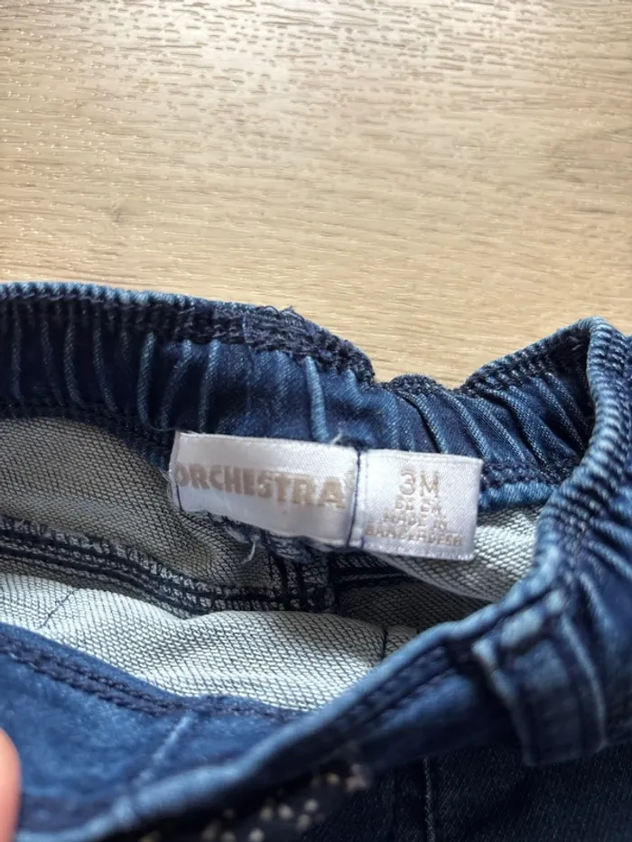 Pantalon jean 3 mois - photo numéro 3