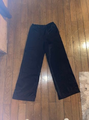 Pantalon léger effet soie H&M