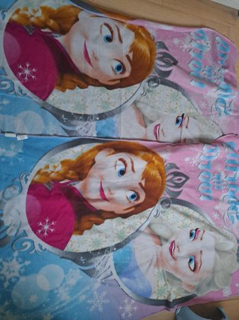 Couverture plaid reine des neiges