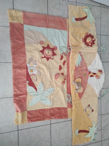 Ensemble tour de lit + édredon Moulin Roty