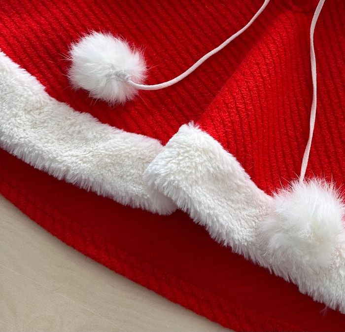 Cape / poncho fille Noël 2 ans - photo numéro 7