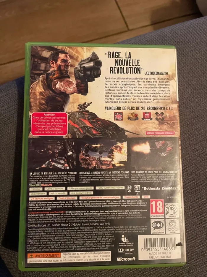 Rage Xbox 360 Xbox 360 - photo numéro 3