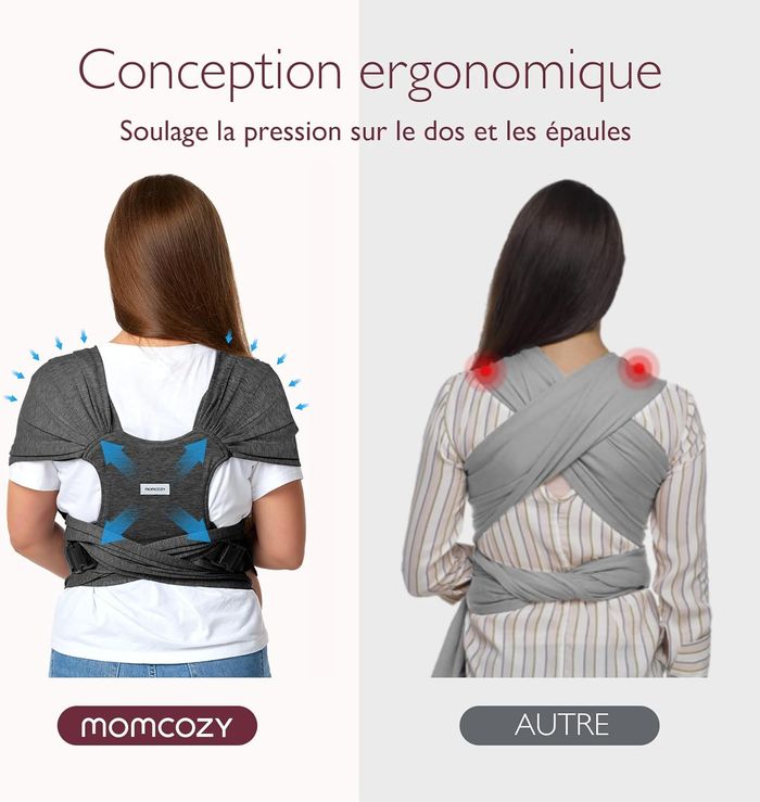 Momcozy Écharpe de Portage - photo numéro 5