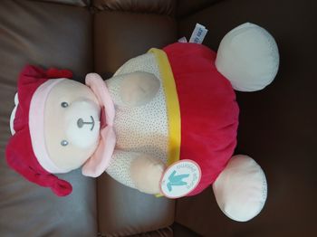 peluche range pyjama fille baby nat