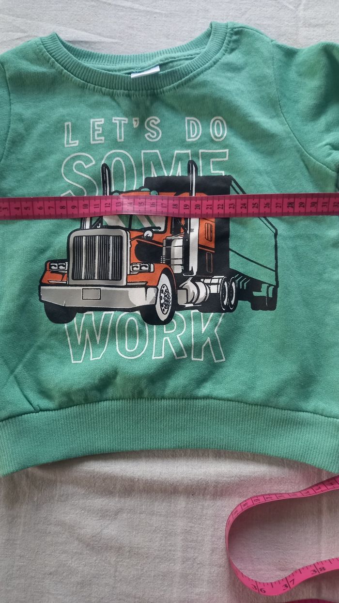 Sweat camion 92 cm neuf - photo numéro 7