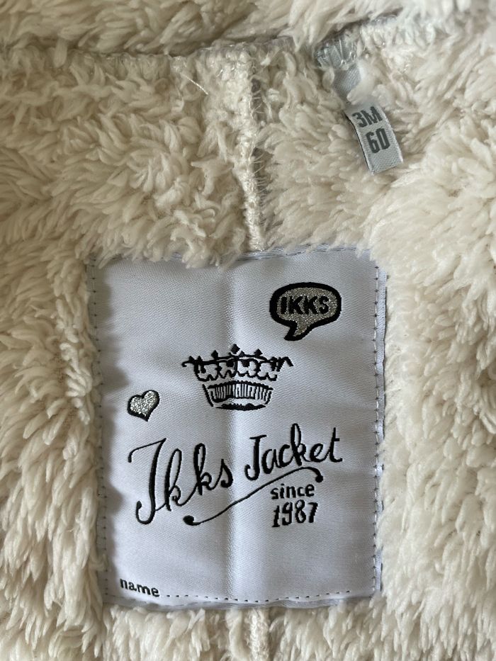Manteau IKKS 3 mois - photo numéro 2
